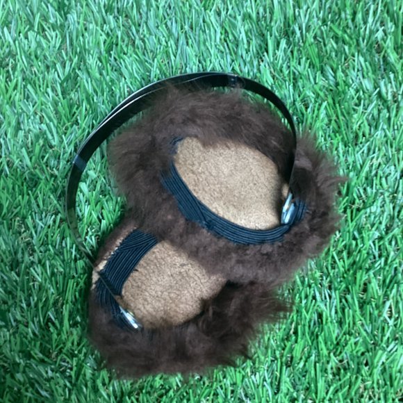 Vintage Faux Fur Brown Ear Muffs - Picture 5 of 9